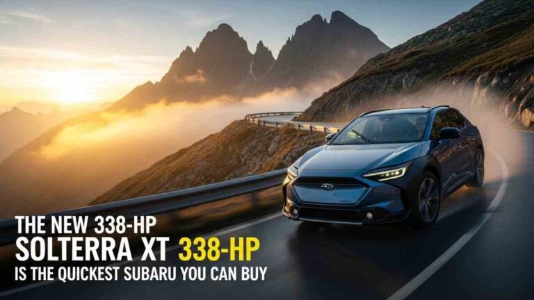 The New 338-HP Solterra XT Is the Quickest Subaru You Can Buy