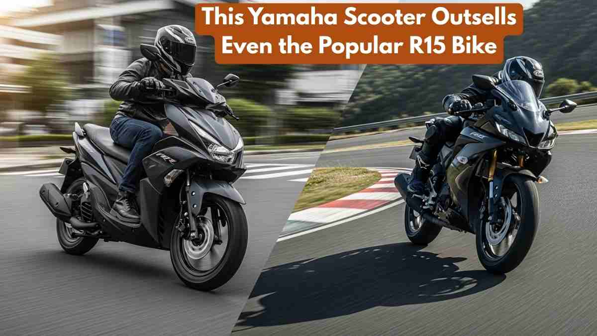 This Yamaha Scooter Outsells Even the Popular R15 Bike