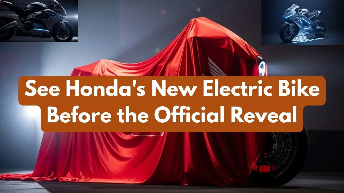 See Honda's New Electric Bike Before the Official Reveal