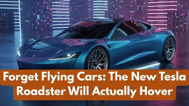 Forget Flying Cars: The New Tesla Roadster Will Actually Hover