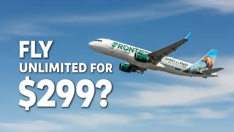 Frontier's $299 "Unlimited" Flight Pass: Too Good to Be True?