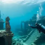 Is it allowed for a citizen to see the lost city of Dwarka underwater?
