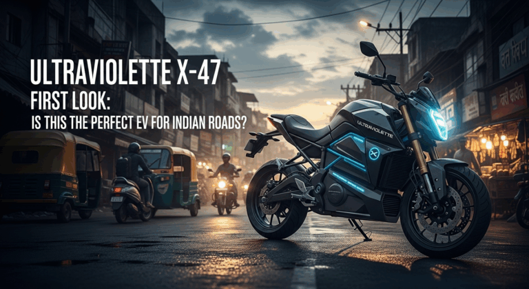 Ultraviolette X-47 First Look: Is This the Perfect EV for Indian Roads?