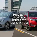 Honda City & Elevate Prices Updated After 2025 GST Changes